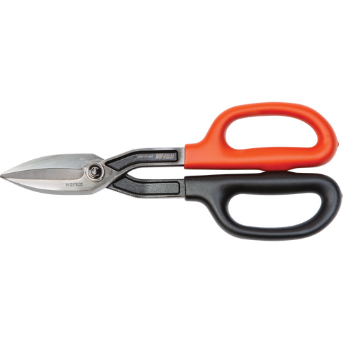 Cisaille de ferblantier droite, Longueur de coupe de 2", Coupe Droit Trail Hammer and Bolt