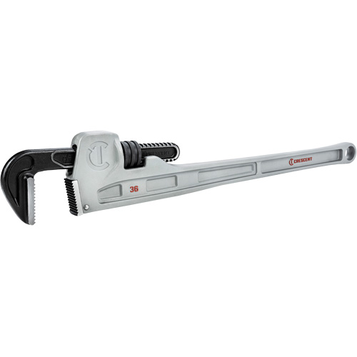 Cl&eacute; &agrave; tuyaux, Cap des m&acirc;choires 5", Longueur 36", Fini Rev&ecirc;tement en poudre, Prise Non-ergonomique Trail Hammer and Bolt