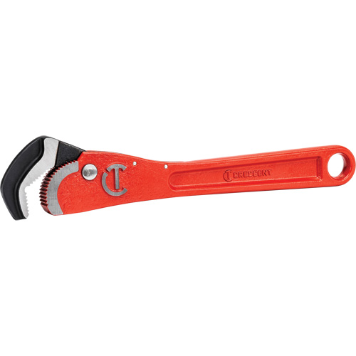 Cl&eacute; pour tuyau acier auto-ajustable, Cap des m&acirc;choires 1-1/2", Longueur 12", Fini Rev&ecirc;tement en poudre, Prise Non-ergonomique Trail Hammer and Bolt