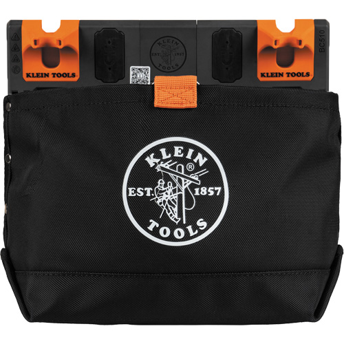Module de poche pour quincaillerie avec crochet en S Bucket Work Centre, Nylon, 1 pochettes, Noir/Orange Trail Hammer and Bolt