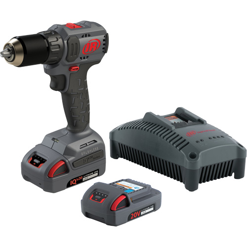 Ensemble de perceuse-tournevis compact sans fil, Lithium-ion, 20 V, Mandrin 1/2", Couple 37 lb-pi Trail Hammer and Bolt