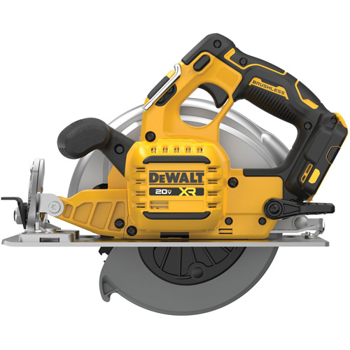 Scie circulaire sans fil et sans balai XR (outil seulement), 7-1/4", 20 V Trail Hammer and Bolt