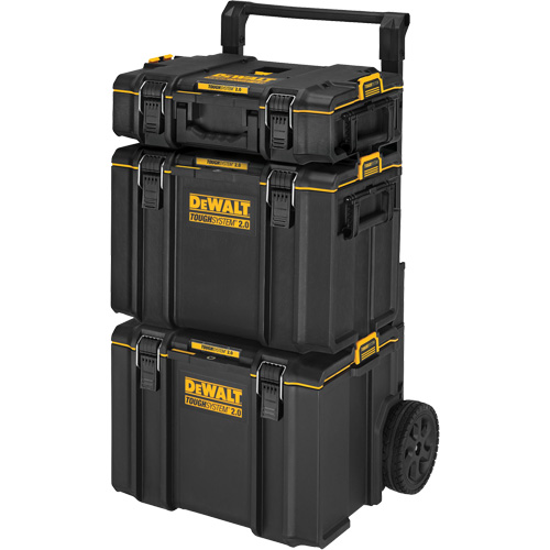Syst&egrave;me de rangement sur roues TOUGHSYSTEM 2.0, 24" x 20-2/5" x 34-1/2", Noir/Jaune Trail Hammer and Bolt