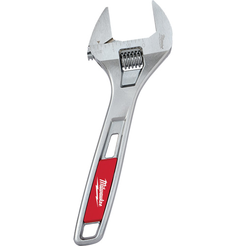 Cl&eacute; ajustable &agrave; grande m&acirc;choire, 8" lo, Chrome Trail Hammer and Bolt