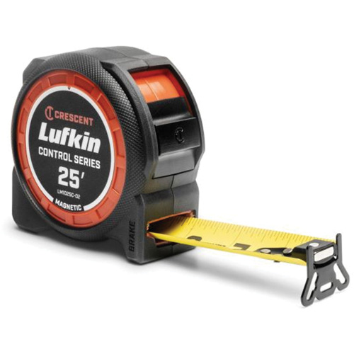 Ruban &agrave; mesurer magn&eacute;tique CONTROLTOUCH, 1-3/16" x 25', Marques de goujon SAE Trail Hammer and Bolt
