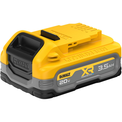 XR POWERSTACK Battery, Lithium-Ion, 20 V, 3.5 Ah Trail Hammer and Bolt