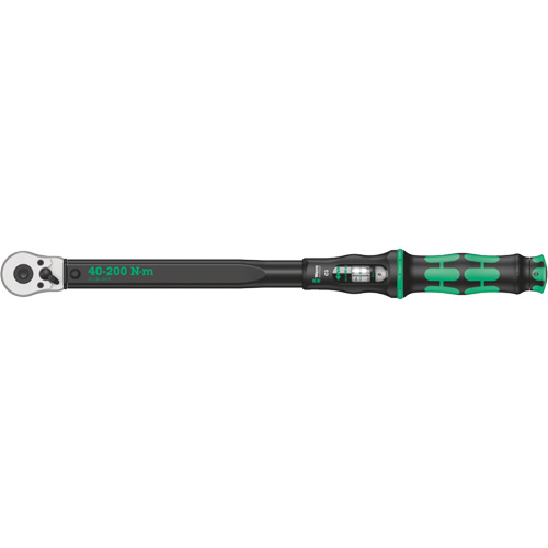 Cl&eacute; dynamom&eacute;trique Click-Torque C3 avec cliquet r&eacute;versible, &agrave; cliquer, Entraînement 1/2" carr&eacute;, 40 - 200 Nm Trail Hammer and Bolt