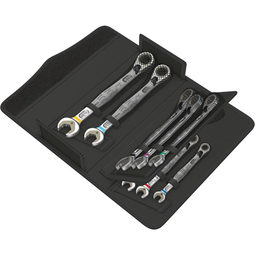 6001 Joker Switch Ratcheting Wrench Set, 8 Pcs, 5/16" Drive Size Trail Hammer and Bolt
