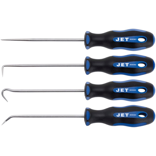JPHS-604 6" Pick & Hook Set, 4 Pieces Trail Hammer and Bolt