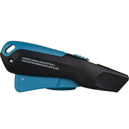 Couteau de s&eacute;curit&eacute; r&eacute;tractable , Acier inoxydable, Robuste, Prise en Plastique/Aluminium Trail Hammer and Bolt