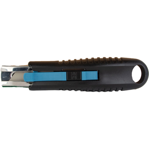 Couteau de s&eacute;curit&eacute; r&eacute;tractable standard, Acier inoxydable, Prise en Caoutchouc Trail Hammer and Bolt