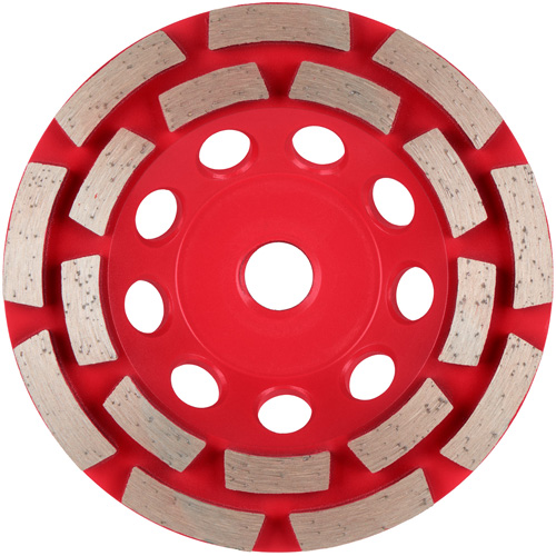 DIAMOND MAX Double Row Diamond Cup Wheel Trail Hammer and Bolt