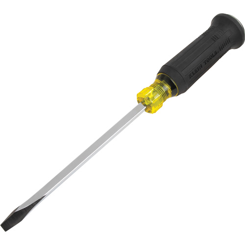 Tournevis de d&eacute;molition avec embout plat &eacute;vas&eacute;, 5/16", 12-2/5" lo, Prise Coussin&eacute;e Trail Hammer and Bolt