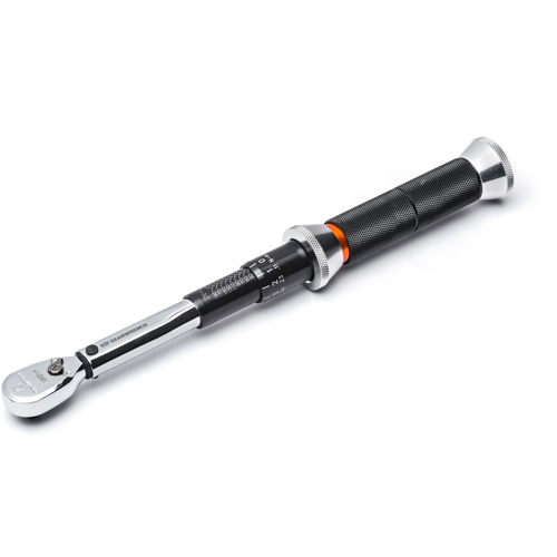 Cl&eacute; dynamom&eacute;trique &agrave; microm&egrave;tre 120XP, Entraînement 1/4" carr&eacute;, 3,95 - 23,16 N,m/30 - 200 lb-po Trail Hammer and Bolt