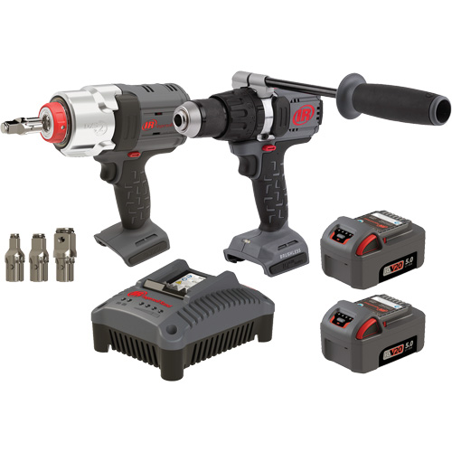Ensemble de marteau perforateur & cl&eacute; &agrave; chocs, Lithium-ion, 20 V Trail Hammer and Bolt