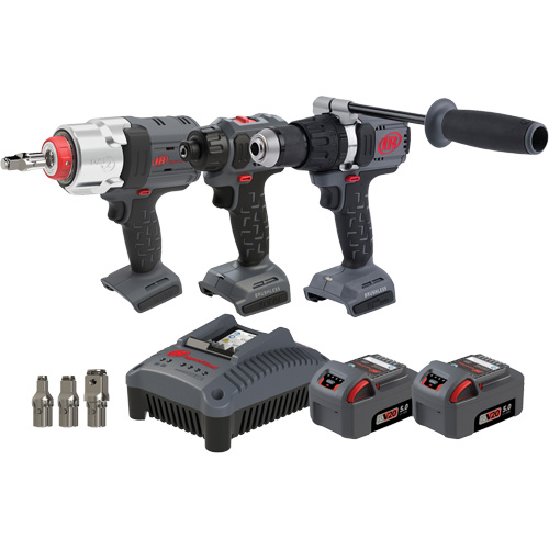 Ensemble de marteau perforateur, tournevis & tournevis &agrave; chocs, Lithium-ion, 20 V Trail Hammer and Bolt