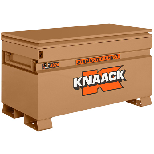 Coffre de chantier mod&egrave;le 4824 avec cadenas, 48" x 24" x 28-1/2", Acier, Havane Trail Hammer and Bolt