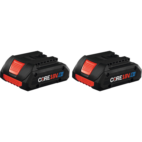 Batteries CORE18V &agrave; puissance avanc&eacute;e, Lithium-ion, 18 V, 4 A Trail Hammer and Bolt