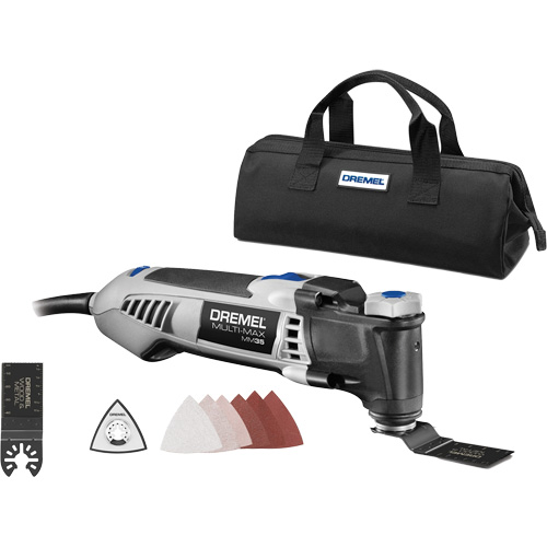 Ensemble outil multifonction oscillant cord&eacute; Multi-Max &agrave; vitesse variable Trail Hammer and Bolt
