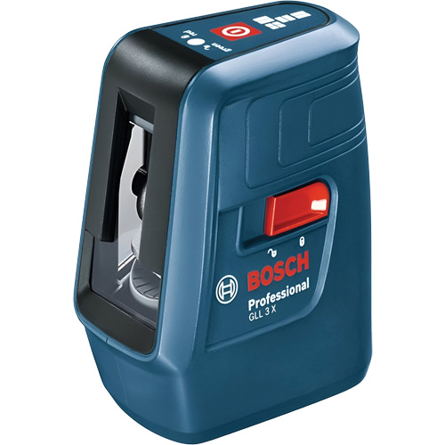 Self-Leveling Three-Line Laser Trail Hammer and Bolt