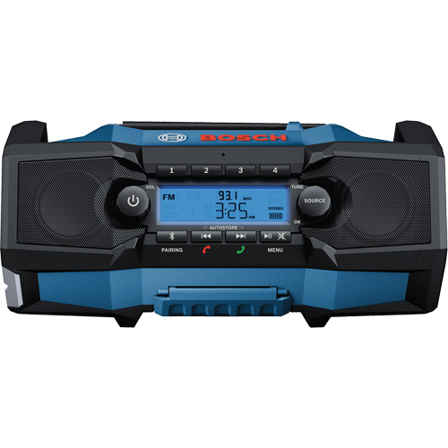 Compact Jobsite Radio with Bluetooth&reg; 5.0, Lithium-Ion, 18 V Trail Hammer and Bolt