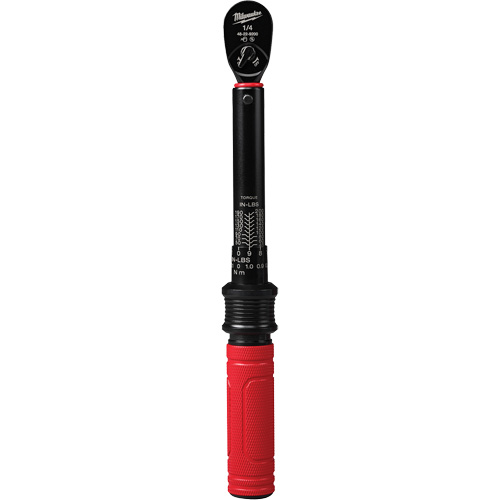 Cl&eacute; dynamom&eacute;trique, &agrave; cliquer, Entraînement 1/4" carr&eacute;, 4,5 - 22,6 Nm/40 - 200 lb-po Trail Hammer and Bolt