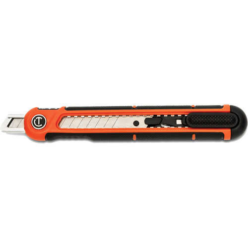9mm Snap Off Blade Retractable Knife, Steel, Plastic Handle Trail Hammer and Bolt
