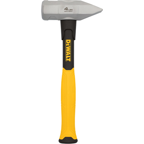 Fiberglass Blacksmith Hammer, 4 lbs Head Weight Trail Hammer and Bolt