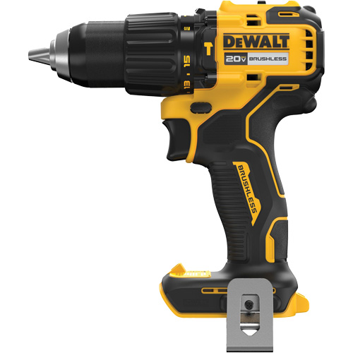 Brushless Cordless Hammer Drill (Tool Only), 1/2" Chuck, 20 V Trail Hammer and Bolt