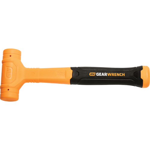 Dead Blow Hammer, 18 oz., Smooth Grip, 11-1/5" L Trail Hammer and Bolt