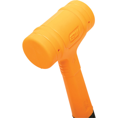Dead Blow Hammer, 24 oz., Smooth Grip, 12-2/5" L Trail Hammer and Bolt