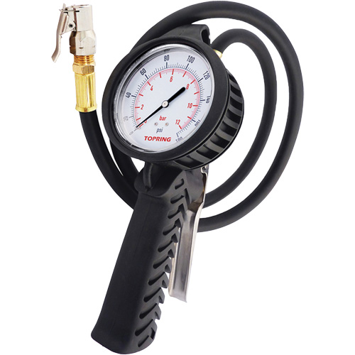 Tire Inflation Gauge Trail Hammer and Bolt