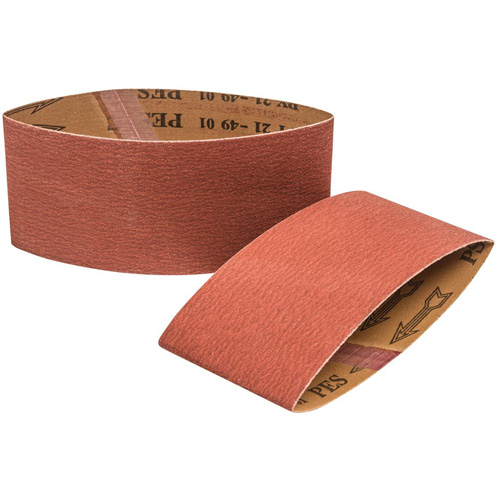 COOLCUT XX Cloth Drum Belt, 3-1/2" W x 15-1/2" L, Zirconium, 120 Grit Trail Hammer and Bolt