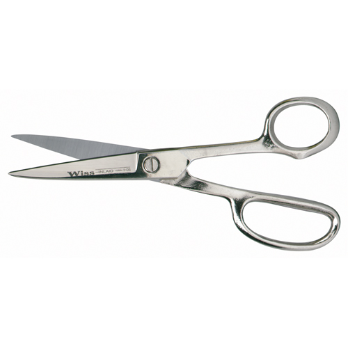 Industrial Inlaid&reg; Shears, 3" Cut Length, Rings Handle Trail Hammer and Bolt