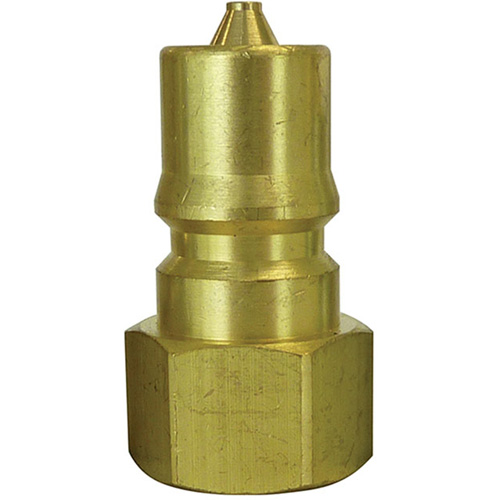 Bouchon pour raccord hydraulique rapide, 3/8" dia., Laiton Trail Hammer and Bolt