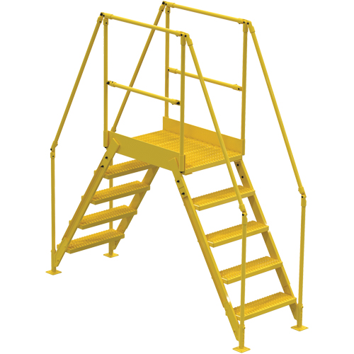 &eacute;chelles de liaison, 91-1/2" Port&eacute;e hors tout, 50" ha x 36" p, 24" Largeur de la marche Trail Hammer and Bolt