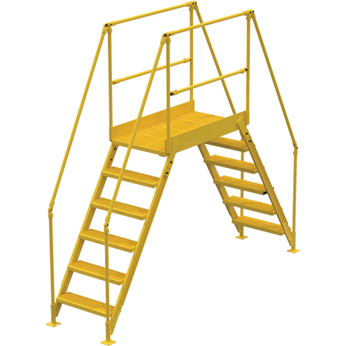&eacute;chelles de liaison, 116" Port&eacute;e hors tout, 60" ha x 48" p, 24" Largeur de la marche Trail Hammer and Bolt