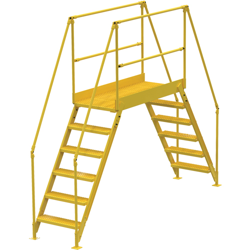 &eacute;chelles de liaison, 128" Port&eacute;e hors tout, 60" ha x 60" p, 24" Largeur de la marche Trail Hammer and Bolt