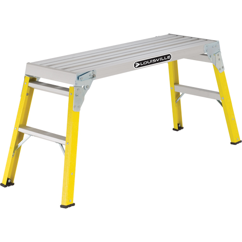 Mini plateforme de travail robuste s&eacute;rie L-3041, 36" la x 12" pr, Capacit&eacute; de 300 lb, D&eacute;mont&eacute; Trail Hammer and Bolt