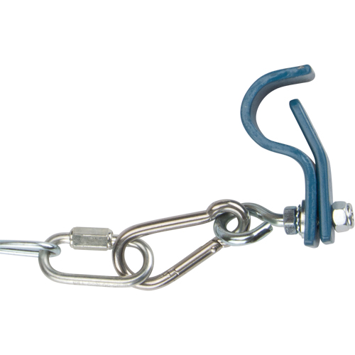 Trousse de chaine d'acc&egrave;s s&eacute;curitaire pour &eacute;chelle roulante Trail Hammer and Bolt
