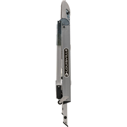 &eacute;chelle escabeau avec roues pivotantes, 3 marches, 34" x 22" x Hauteur 50,75" Trail Hammer and Bolt