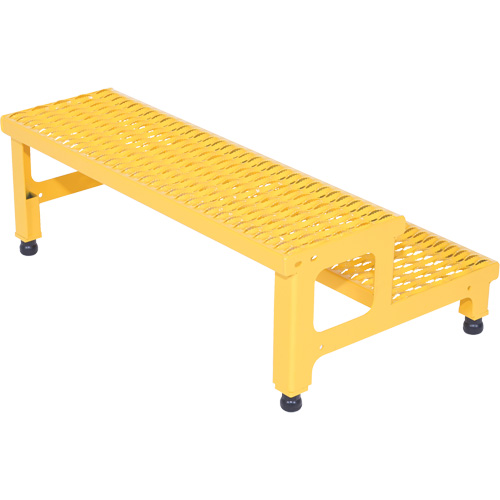 Plate-forme ajustable Step-Mate, 2 marche(s), 36-3/16" la x 22-7/8" lo x 15-1/4" h, Capacit&eacute; 500 lb Trail Hammer and Bolt