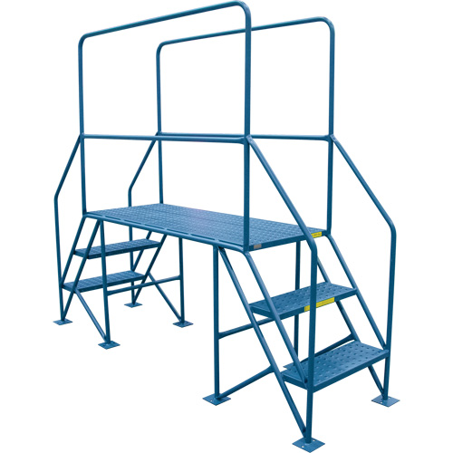 &eacute;chelles de liaison, 35-1/2" Port&eacute;e hors tout, 31-1/2" ha x 22" p, 22" Largeur de la marche Trail Hammer and Bolt