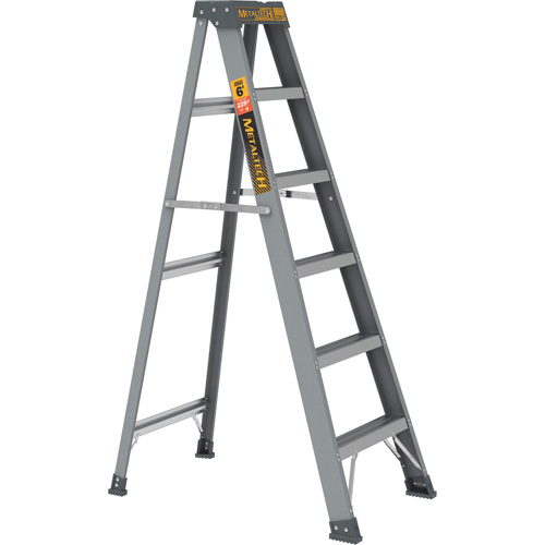 Step Ladder, 6', Fibreglass, 225 lbs. Capacity, Type 2 Trail Hammer and Bolt
