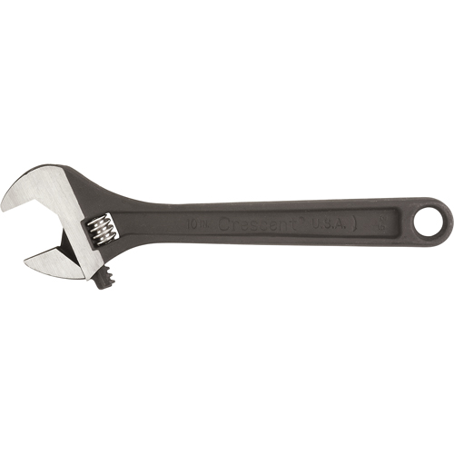 Cl&eacute;s &agrave; molette Crescent, 4" lo, la max. 1/2", Noir Trail Hammer and Bolt