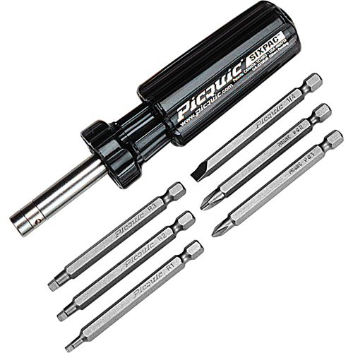 Sixpac Plus Multi-Bit Screwdrivers Trail Hammer and Bolt