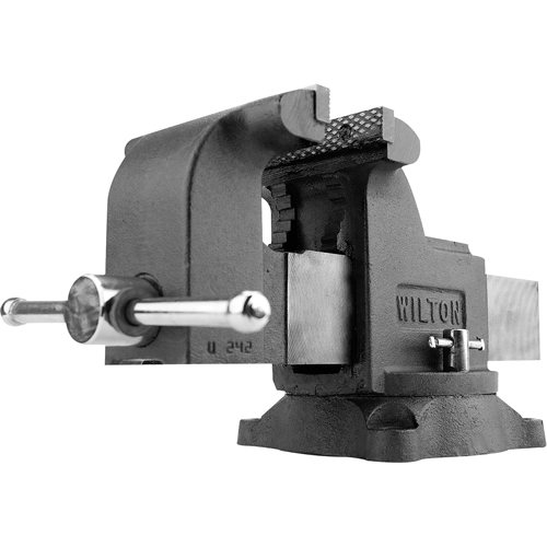 &eacute;taux d'atelier, Largeur des m&acirc;choires 5", Profondeur de la gorge 3" Trail Hammer and Bolt