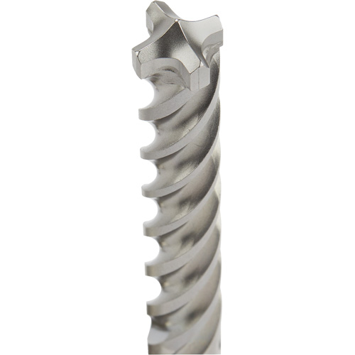 MX4 4-Cutter SDS-Plus Rotary Hammer Drill Bit, 5/8", SDS-Plus Shank, Carbide Trail Hammer and Bolt