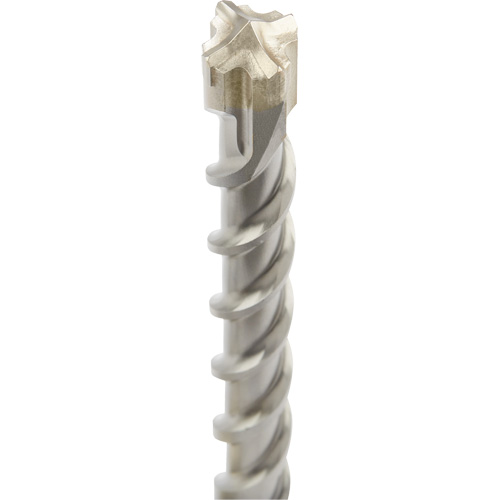 MX4 4-Cutter Rotary Hammer Drill Bit, 3/4", SDS-Plus Shank, Carbide Trail Hammer and Bolt