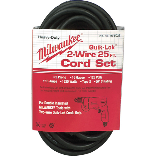 2-Wire Quik-Lok&reg; Cord Trail Hammer and Bolt